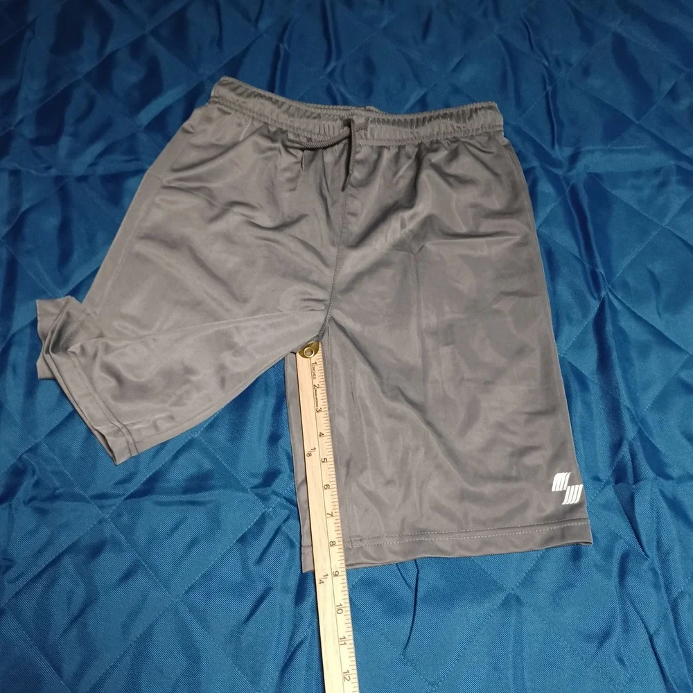 The‎ Children's Place Sport Boys XL 14 Athletic Shorts Gray Black Ice New